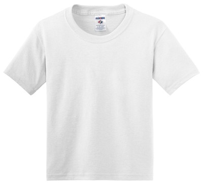 Pack3 Jerzees Boys Heavyweight Polyester Cotton Crewneck T-Shirt 29B