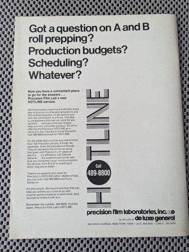 Filmmakers Newsletter Magazine Volume 8 Number 5 1975 - Picture 2 of 6