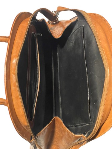 Vtg Donald J Pliner Western Couture Italy Shoulder Bag Purse Embossed Leather - Picture 13 of 20