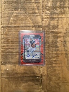 2022 Panini Prizm Autographs Prizms Red Wave #330 Alec Pierce Auto /149