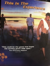 VINTAGE Surfing Video Game: Championship Surfer Sega Dreamcast COMPLETE!