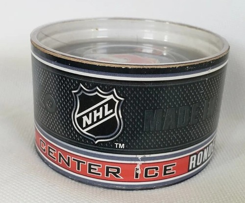 Disco de juego oficial de la NHL Gary Bettman Calgary Flames 6 de febrero de 2007 - Imagen 2 de 7