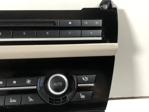 11-13 BMW 528i 535i 550i F10 CELSIUS HVAC Climate Control Assembly CD Radio 12 - Foto 4 di 12