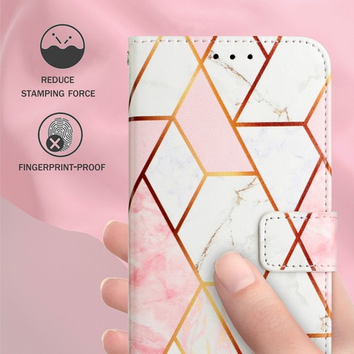 Marble Leather Wallet Lanyard Phone Case for Nokia C20 G300 6.3 1.4 G10 X20 - Picture 7 of 18
