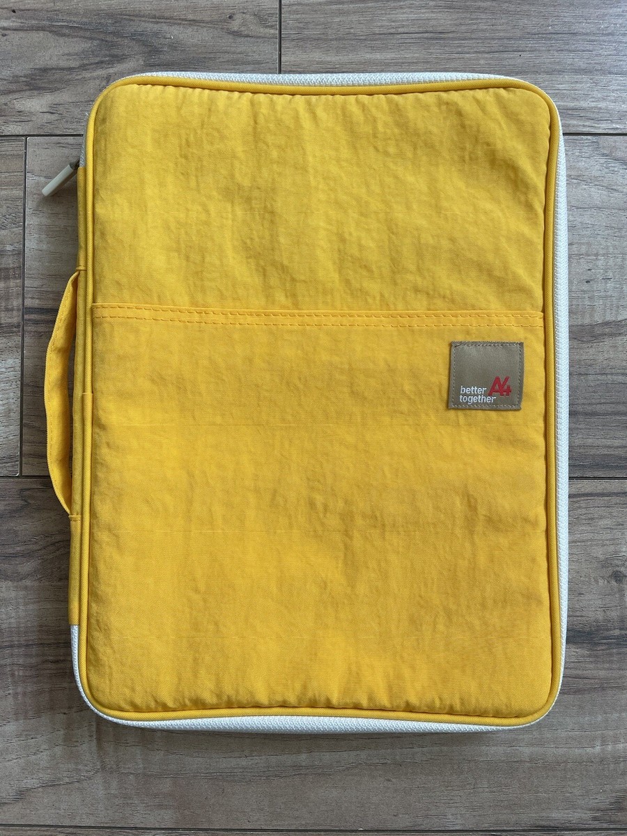 Zippered Planner Portfolio Organizer Case Better Together A4 Pouch
