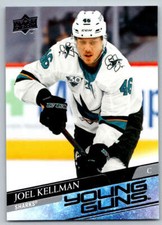 2020-21 Upper Deck #498 Joel Kellman Young Guns RC (ref 169656)