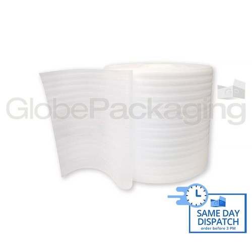 500mm x 20M ROLLO DE ESPUMA JIFFY ENVOLTURA EMBALAJE PROTECCIÓN BASE, 1mm ESPESOR - Imagen 1 de 5