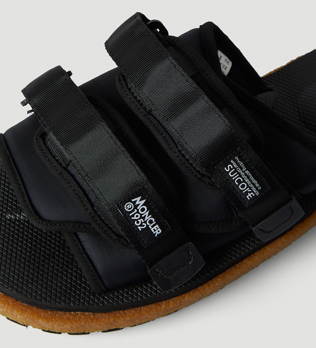 SUICOKE x MONCLER Sandal コラボサンダル MONCLER X SUICOKE Moto Mountain Ripstop Vibram Sole Slides