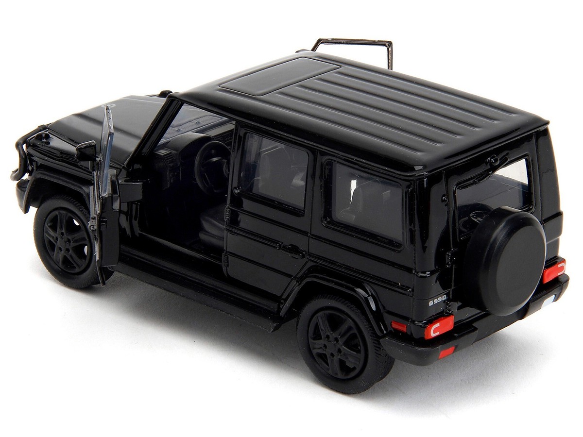 MERCEDES-BENZ G-CLASS 4X4 BLACK 1/32 DIECAST MODEL CAR BY