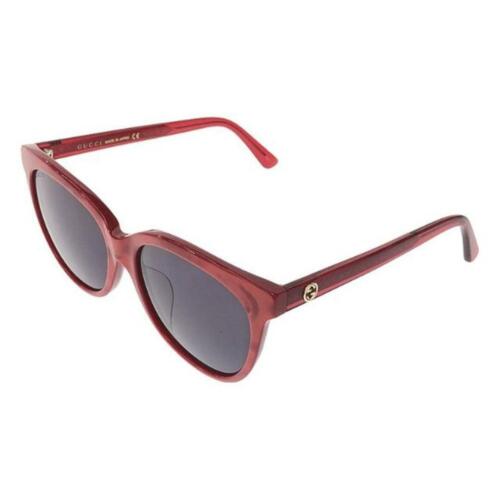 Auth  GUCCI / Gucci | GG0081SK Sunglasses | 56□17-145 | Red | Ladi - Picture 1 of 8