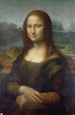 Mona Lisa by Leonardo da Vinci - TRENDSPOSTER 22.375” X 34” ER