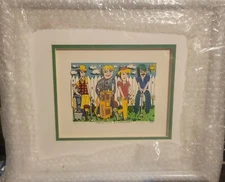 James Rizzi 3D Fabulous Foursome 1990 Golf