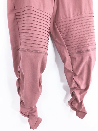 Like An Angel Sz 2X Women's Pants Stretch Drawstring Ruched Pleated Zipper Leg - Picture 4 of 8