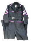 Vtg Raven Snowmobile Apparel Ski Snowboard Suit Black Men Small Arctic Cat Color