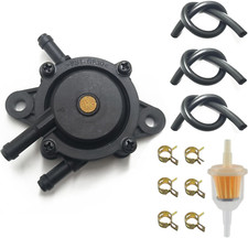Fuel Pump with Filter and Oil Hose Compatible with Kohler 17HP-25HP Briggs and S