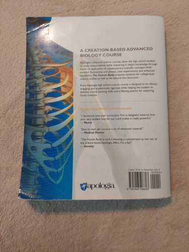 Apologia Advanced Biology SET: The Human Body 2nd Edition, Tests, Solutions - 第 7/14 張圖片