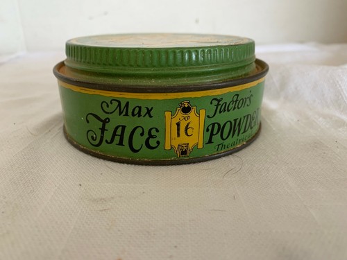 Vintage Max Factor's Supreme Face Powder Hollywood Ca. No Lead  No.16 Spanish - Picture 2 of 6
