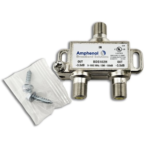 2 Wege Extrem/Amphenol 1 GHz Hochleistungs-Koaxialkabel-Splitter BDS102H 3 - Bild 6 von 6