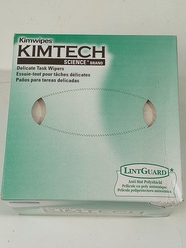 Lot of 2 Kimtech Science 34155 Delicate Task Wipes 4.4 in. x 4.8 in.(Box of 280) - Picture 2 of 5