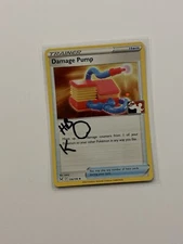 SWIRL Cosmos Holo Bleed Damage Pump 156/196 Pokemon Prize Pack NM FAST SHIP K
