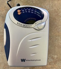 White-Westinghouse Walkman AM/FM Personal Cassette Player