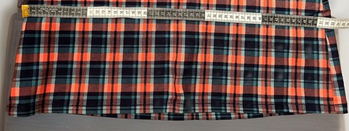 Dangerfield Revival Amber Skirt-Orange Green Check/Plaid Skirt-Casual-Comfy-10 - Picture 12 of 16