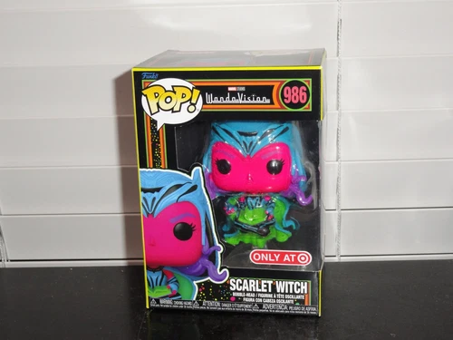 FUNKO POP! MARVEL WANDAVISION #986 SCARLET WITCH TARGET EXCLUSIVE (BOX NOT MINT)