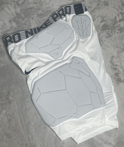 NEU NIKE PRO HYPERSTRONG KOMPRESSIONSSHORTS GEPOLSTERT WEISS AQ0751-100 XL HERREN - Bild 3 von 3