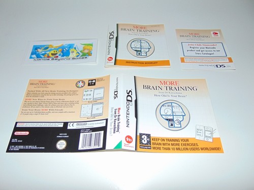 Nintendo DS & 3DS Instruction Manual Book Case Box Art Cover Insert Inlay Only - Picture 13 of 26