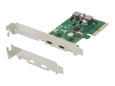 Conceptronic EMRICK08G USB Adapter PCIe 3.0 x4 Low Profile ~D~