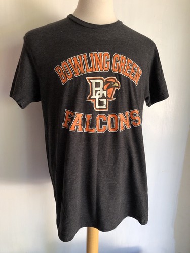 BOWLING GREEN FALCONS Official Men's Vintage Distressed College T-Shirt Medium - Picture 2 of 3