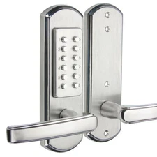 Mechanical Door Lock Home Security Combination Entry Exterior Left Hand Keyless