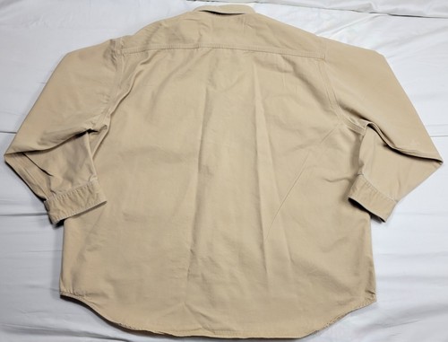Carhartt Shacket Herren XL Langarm Heavy Tan Knopfleiste - Bild 7 von 8