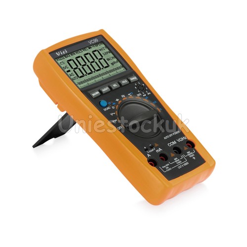 VC99+ 6999 AUTO RANGE DIGITAL LCD VOLTMETER MULTIMETER TESTER AMMETER AC DC OHM - Picture 2 of 10