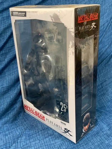Square Enix Play Arts Kai Metal Gear Solid SOLID SNAKE 25th Action Figure NEW - Picture 20 of 20