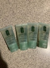 4 CLINIQUE Liquid Facial Soap Mild Dry Combination 1 Oz Each