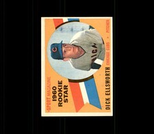 1960 Topps 125 Dick Ellsworth RS RC EX-MT D433486
