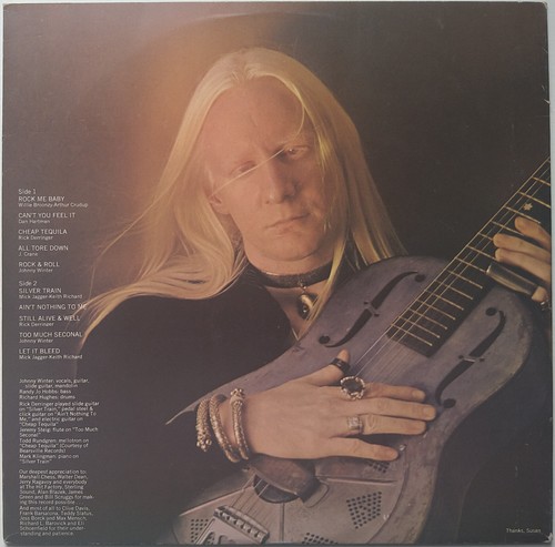 Johnny Winter Still Alive And Well 12" LP CBS 1973 S 65484 (8399) - Picture 5 of 7