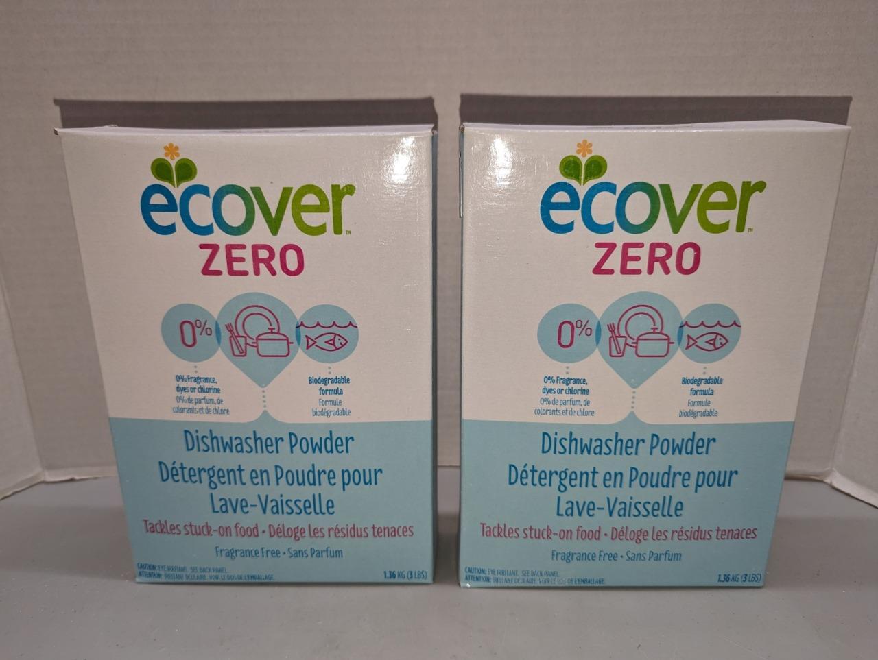 2 ecover Zero Dishwasher Powder 3 Pounds 0224 eBay