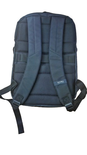 Solo New York Backpack Padded Gray/Black For Laptop, Tablet, Business, Traveling - Picture 2 of 23