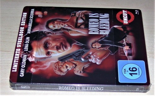 Romeo Is Bleeding Uncut Con Gary Oldman Steelbook Blu Ray Nuevo Y OVP - Imagen 4 de 4