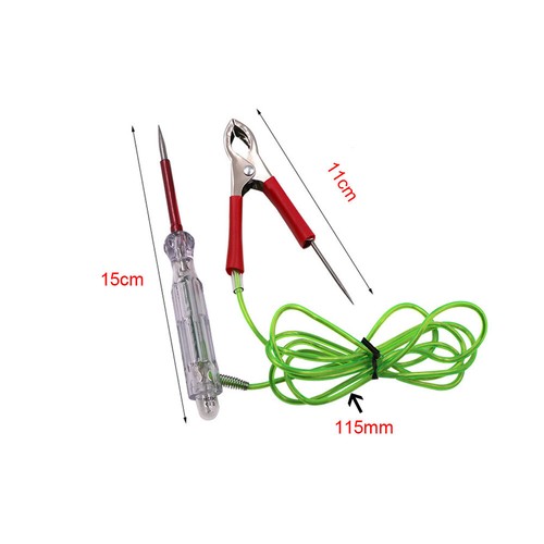 12/24V Digital LED Circuit Electric Tester Car Truck Voltage Tester Accessories - Picture 6 of 12