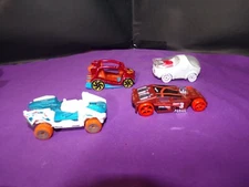 Hot Wheels LOT DISNEY BAYMAX & KICK KART & BOT WHEELS & LETHAL DIESEL SUPER COOL