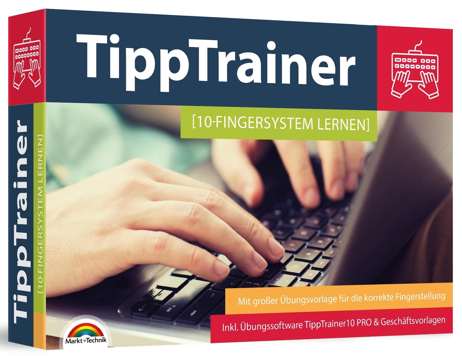 10 Finger Tippen Für Zu Hause Am Pc Lernen - Blind Jedes Wort Finden -