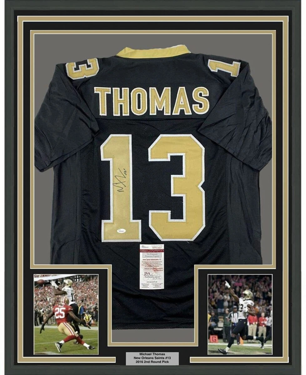 Signed michael cheap thomas jersey