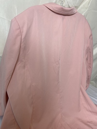 SO NICE! DENIM 24/7 PINK BLAZER JACKET - SIZE 32W- NEW - Picture 14 of 18