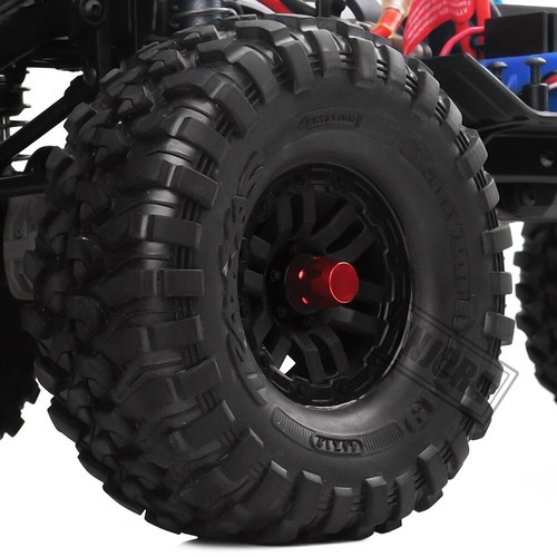 4PCS Aluminium RC Car Wheel Rim Center Cap M4 Nut for 1/10 Crawler Red Black - Picture 33 of 33