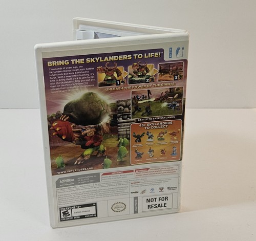 Skylanders: Giants (Nintendo Wii, 2012) Game Only In Case With Booklet - Picture 3 of 3