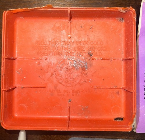 VTG 1964 Mattel Creepy Crawlers Thingmaker. 6 Molds. Empty Plastigoop. Manual. - Picture 5 of 13