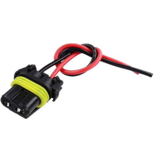 Wire Pigtail Female P 9006 HB4 2X Harness Head Light Socket Connector Fit Bulb - Picture 7 of 11